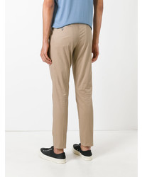 Pantalon chino marron clair Michael Kors Collection