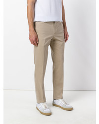 Pantalon chino marron clair Pt01