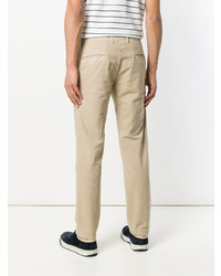 Pantalon chino marron clair Incotex