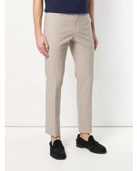 Pantalon chino marron clair Incotex