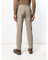 Pantalon chino marron clair Lardini