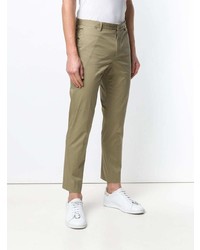 Pantalon chino marron clair Dolce & Gabbana