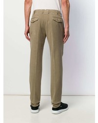 Pantalon chino marron clair Incotex