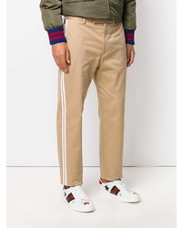 Pantalon chino marron clair Gucci