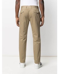 Pantalon chino marron clair Incotex