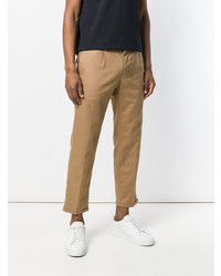 Pantalon chino marron clair Pt01