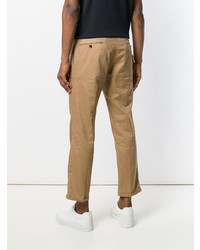 Pantalon chino marron clair Pt01