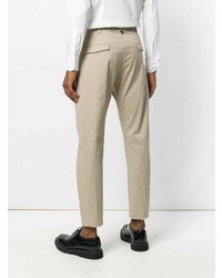 Pantalon chino marron clair Prada