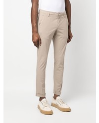 Pantalon chino marron clair Dondup