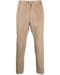 Pantalon chino marron clair Daniele Alessandrini