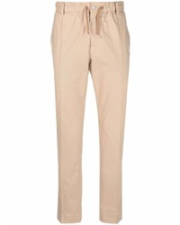 Pantalon chino marron clair Daniele Alessandrini