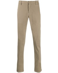 Pantalon chino marron clair Dondup