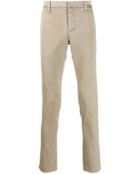 Pantalon chino marron clair Dondup