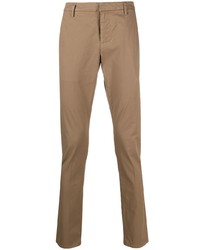 Pantalon chino marron clair Dondup