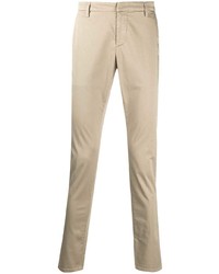 Pantalon chino marron clair Dondup