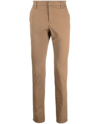 Pantalon chino marron clair Dondup