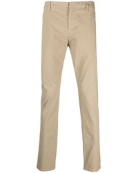 Pantalon chino marron clair Dondup