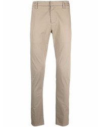 Pantalon chino marron clair Dondup