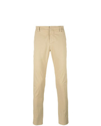 Pantalon chino marron clair Dondup