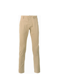 Pantalon chino marron clair Dondup