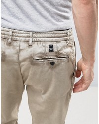 Pantalon chino marron clair Replay