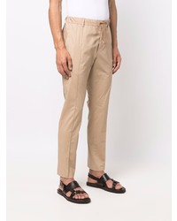 Pantalon chino marron clair Daniele Alessandrini