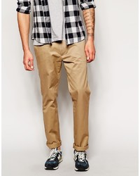 Pantalon chino marron clair Edwin