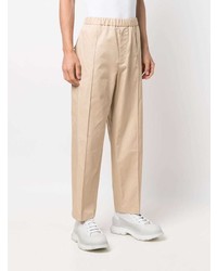 Pantalon chino marron clair Jil Sander