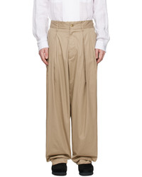 Pantalon chino marron clair Engineered Garments