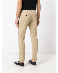 Pantalon chino marron clair Dondup