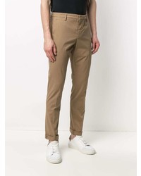 Pantalon chino marron clair Dondup