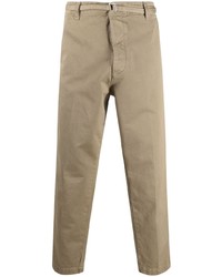 Pantalon chino marron clair Haikure