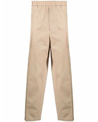 Pantalon chino marron clair Jil Sander