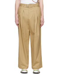 Pantalon chino marron clair JW Anderson