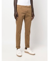 Pantalon chino marron clair Dondup