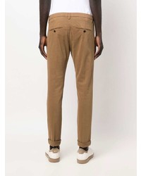 Pantalon chino marron clair Dondup