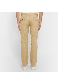 Pantalon chino marron clair MAISON KITSUNÉ