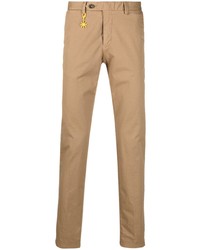 Pantalon chino marron clair Manuel Ritz