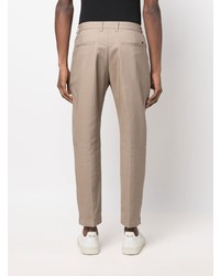 Pantalon chino marron clair Emporio Armani