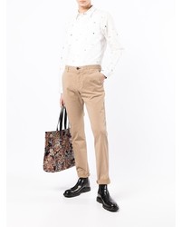 Pantalon chino marron clair PS Paul Smith