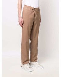 Pantalon chino marron clair Canali