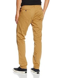 Pantalon chino marron clair