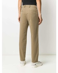 Pantalon chino marron clair Maison Flaneur