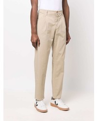 Pantalon chino marron clair Incotex