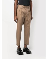 Pantalon chino marron clair Manuel Ritz