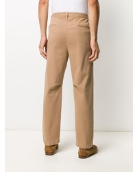 Pantalon chino marron clair Massimo Alba