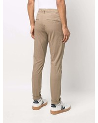 Pantalon chino marron clair Dondup