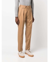 Pantalon chino marron clair Lardini