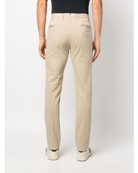 Pantalon chino marron clair Incotex