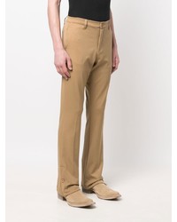 Pantalon chino marron clair Flaneur Homme